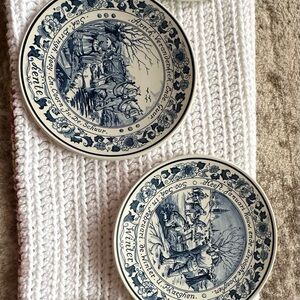 Delft Blue and White Decorative Plate